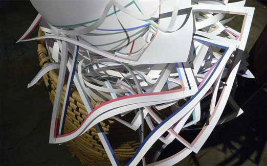 bataille de papier