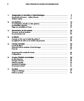 p 8, "Histoire et Dictionnaire de la Révolution et de l'Indépendance d'Haïti"