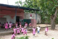 vue école maternelle de Lélène à Camp-Perrin