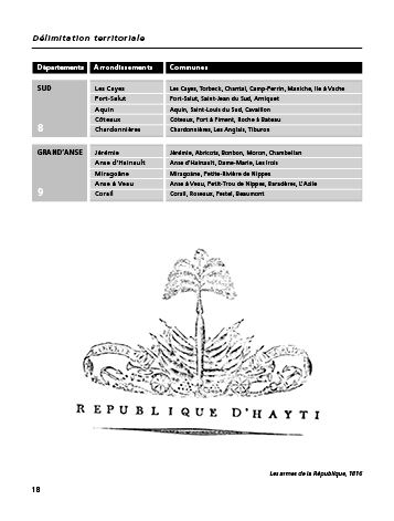 p 18, "Dictionnaire biographique des personnalités politiques de la République d'Haïti"